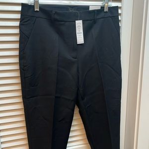 WHBM black slim ankle pants, size 10